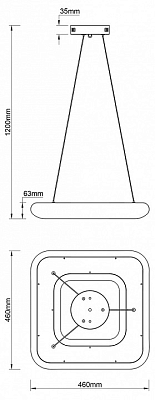 Подвесной светильник Escada Soft 10259/1LED 400_400_1944865