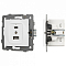 Механизм розетки 2хUSB type A и C Arlight SCT 049839