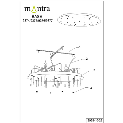 Основание Mantra Modular Light Florones 9374 400_400_3094070