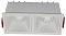 Встраиваемый светильник Maytoni Technical Alfa DL043-02-15W3K-D-SQ-W