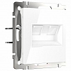 Розетка двойная Ethernet RJ-45 без рамки Werkel белый W1181101 100_100_2261413