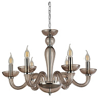 Подвесная люстра Newport ARLETTE 8646/С chrome coffee 500_191_3070161