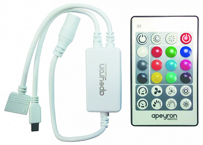 Контроллер-регулятор цвета RGBW с пультом ДУ Apeyron Electrics  04-29 400_400_1963643