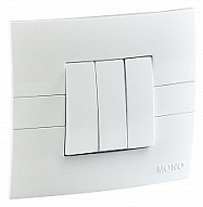 Выключатель трехклавишный Mono Electric Eсо 101-010101-114 500_191_2301476