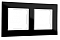 Рамка на 2 поста Arte Milano am-503.02 503.02-2.black