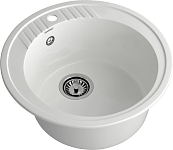 GRANFEST Мойка композит RONDO GF-R--520  D=520 мм  иней  арт.GF- 250_100_2919249