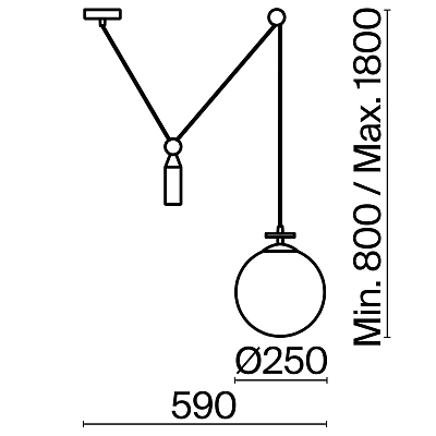 Подвесной светильник Freya FR5221PL-01BS 400_400_828594