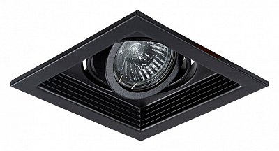 Встраиваемый светильник Arte Lamp Canis A6661PL-1BK 400_400_3146079