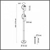 Наземный высокий светильник Odeon Light Sotti 7087/12FL 100_100_2169584