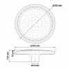 Консольный светильник Jazzway  PGL 04   60w 5000K IP65 BL AC200-240 100_100_2869495