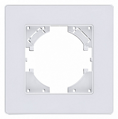 Рамка на 1 пост Kollinger Eleganz Acryl EA1WH 400_400_3118361