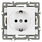 Розетка с заземлением и со шторкой, без рамки Arlight SCT 043730