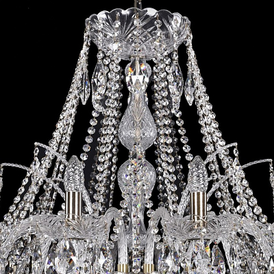 Подвесная люстра Bohemia Ivele Crystal 1411 1411/16/400/Pa 400_400_1796757