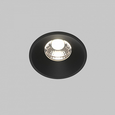 Встраиваемый светильник Maytoni Technical Round DL058-7W4K-B 400_400_2833290