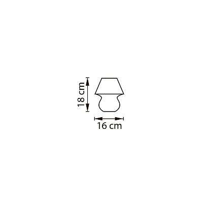 Настольная лампа декоративная Lightstar Meringe 801900 400_400_3074089