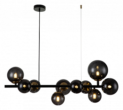 Подвесная люстра Indigo Molecola 11018/10P Black 400_400_1969675