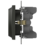 Розетка двойная с заземлением, без рамки Elbi Eleсtriс Zena Vega 609-011100-907 250_100_2195288