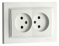 Розетка двойная Mono Electric Despina 102-252505-121 250_100_Array
