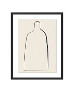 Постер Minimal Vase в чёрной раме 500_191_2846201