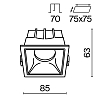 Встраиваемый светильник Technical DL043-01-15W3K-D-SQ-W 100_100_2438255