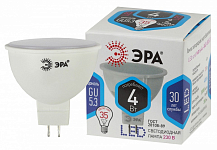 Лампа светодиодная Эра Стандарт GU5.3 4Вт 4000K LED MR16-4W-840-GU5.3 250_100_2473370