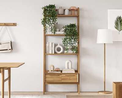 Узкий стеллаж "Bruni" с двумя ящиками арт BR30 400_400_1350852