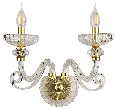 Бра Newport ANNETTE 8622/A mat.soft gold clear 400_400_3070217