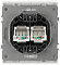 Розетка двойная Ethernet RJ-45 без рамки Эра Arktik 16-3108-01