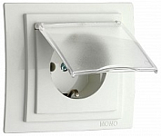 Розетка с заземлением с крышкой Mono Electric Larissa 103-191921-118 250_100_Array