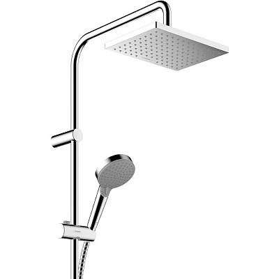 26284000 HG Vernis Shape Showerpipe 230 термостатическая душевая система 400_400_1438371