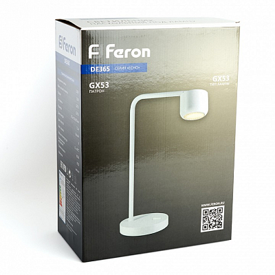 Настольная лампа офисная Feron DE365 48405 400_400_1750874