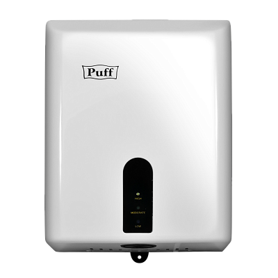 Электросушитель для рук PUFF-8810 высокоскоростной, белый 1,2 кВт (1401.376) 400_400_2922452
