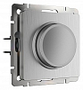 Диммер без рамки Werkel cеребряный рифленый W1142009 100_100_2261448
