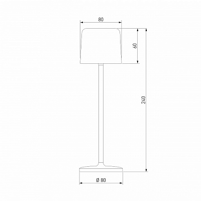 Настольная лампа декоративная Elektrostandard Bitty a069003 400_400_1777605
