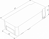 Токопровод концевой Elektrostandard Flat Magnetic a063736 100_100_2733959