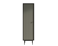 Шкаф c одной дверкой "Emerson" арт EM101/gray/L 250_100_Array