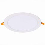 ST209.548.18 Св-к встр. Белый LED 1*18W 4000K 1 296Lm Ra80 110° IP20 D217xH18 90-265V Встраиваемые светильники 250_100_2952081
