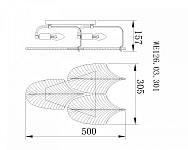Накладной светильник Wertmark Arctioma WE126.03.301 250_100_1926278