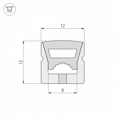 Короб накладной гибкий Arlight WPH 040829 400_400_2135362