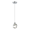 SL6114.103.01 Подвес ST-Luce Хром/Прозрачный LED 1*3W 3000K КАСКАТО