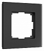Рамка на 1 пост Werkel Senso (черный, стекло soft-touch) W0013108 100_100_2297089