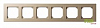 Рамка на 6 постов LIREGUS EPSILON 28-3226 100_100_2311637
