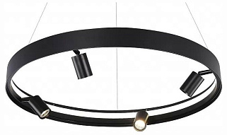 Подвесная люстра iLedex Vision 2060-D600 BK 500_191_3233758