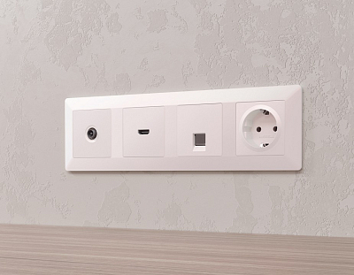 Накладка для розетки с заземлением Ambrella Volt ALFA AP2060 400_400_2184935