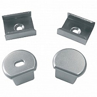 Набор заглушек и скоб для профиля Uniel UFE-N07 SILVER A POLYBAG UL-00000627 500_191_2296125