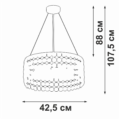 Подвесной светильник Vitaluce V5329 V5329-8/6S 400_400_1819131
