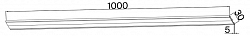 Трек накладной Favourite Unika 1002-TW-100 250_100_2123352