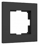 Рамка на 1 пост Werkel Slab (черный софт) W0012908 250_100_Array