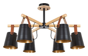 Люстра на штанге Arte Lamp Thomas A7032PL-6BK 500_191_3230095