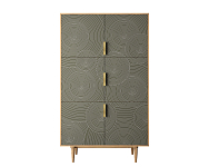 Большой комод с шестью дверками "Line" R20/browngrey 250_100_Array